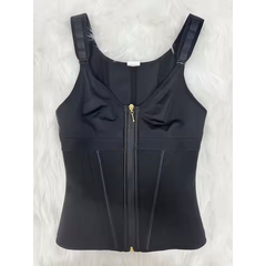 Korzetë me rripa me rrjetë me tre rripa për dobësim të mesit