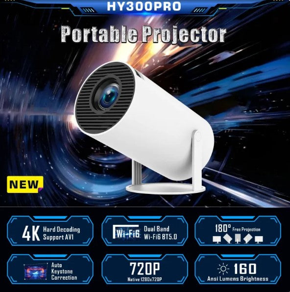 HY300 Pro Projektor Kinema Shtëpiake